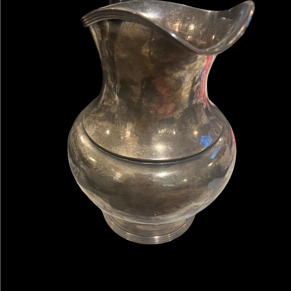ANTIQUE RARE WALLACE STERLING SILVER 3 PTS 1500 Water Pitcher early 1900s - Picture 4 of 8